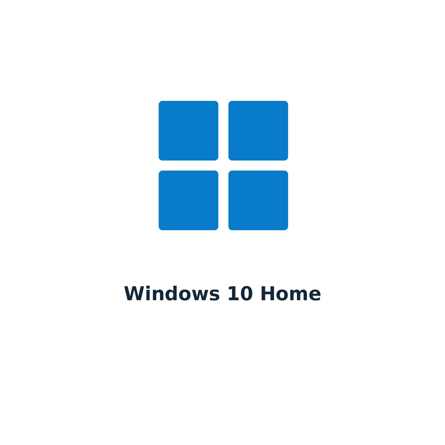 Windows 10 Home – Retail Licence Key – Single PC – Lifetime — product illustration