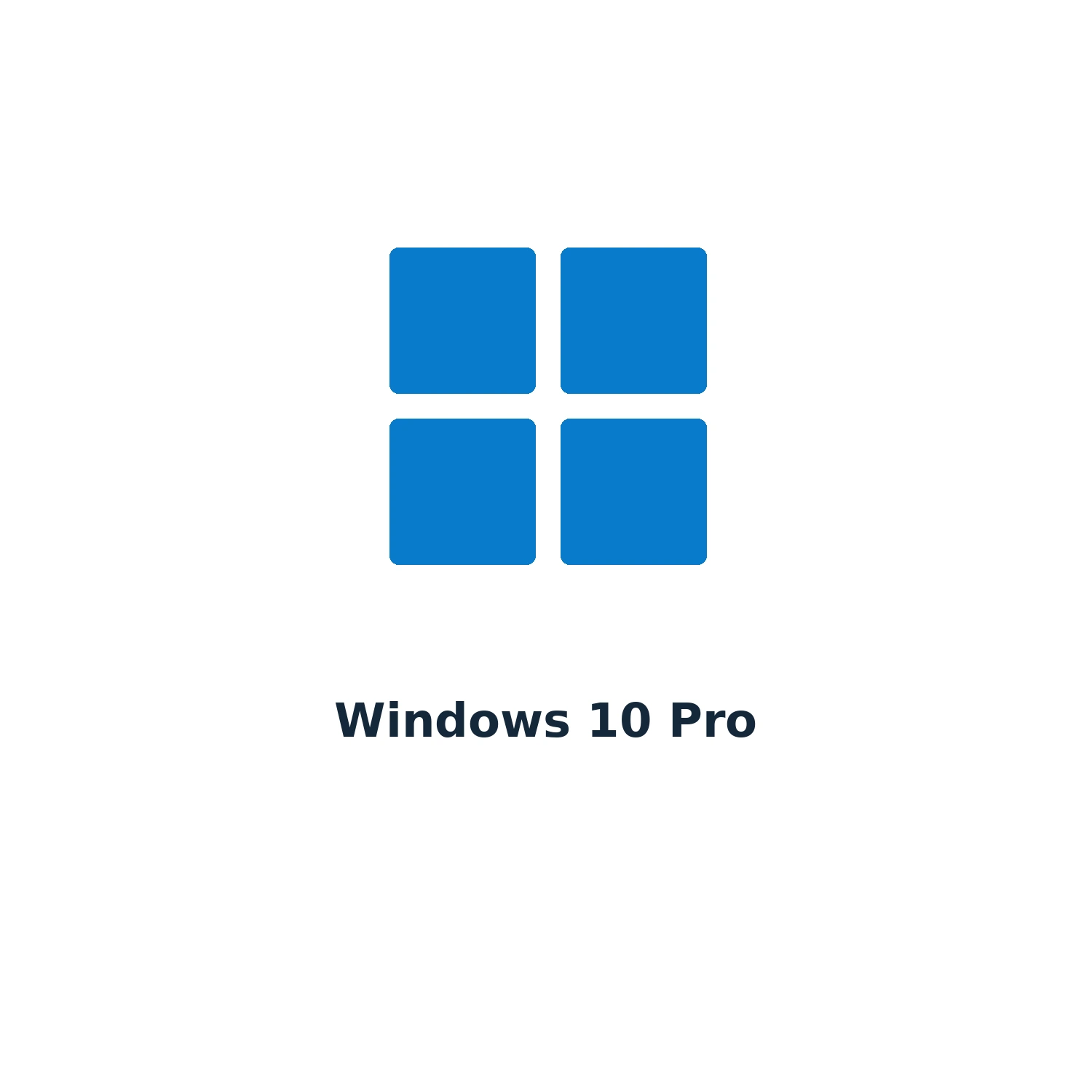 Windows 10 Pro – Retail Licence Key – Online Activation – Single PC – Lifetime — product illustration